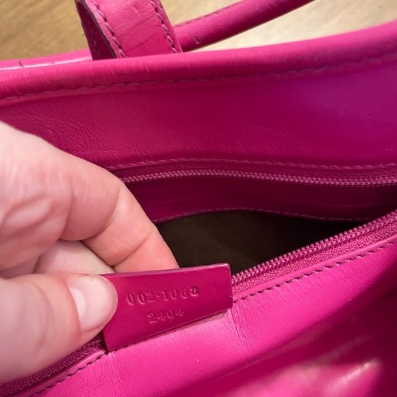 Rare Hot Pink Satin Jackie Bardot bag - Picture 6 of 8